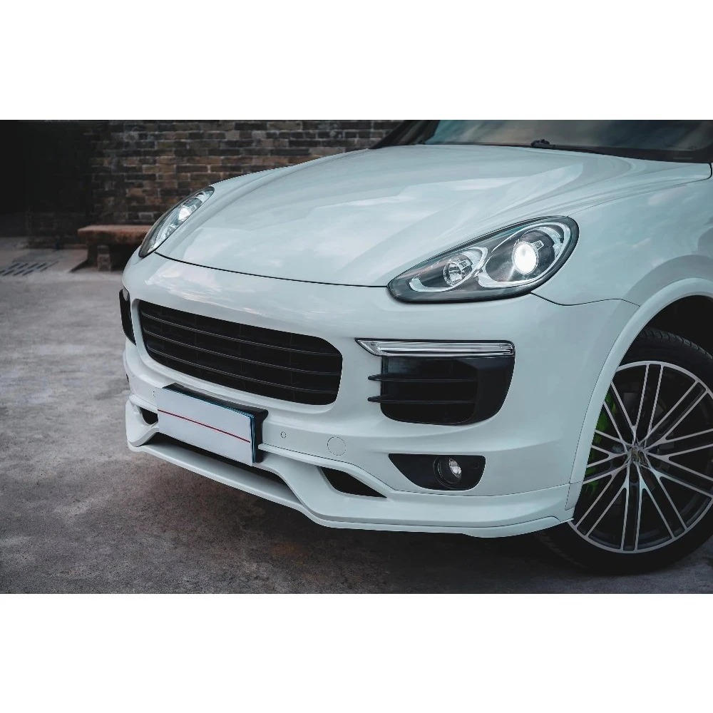 km High-Performance Cayenne Bodykit for 958.2-9Y0.1 Upgrades New Front Lip and Rear Bumpers PP+PU Material Bolt-On Car Styling